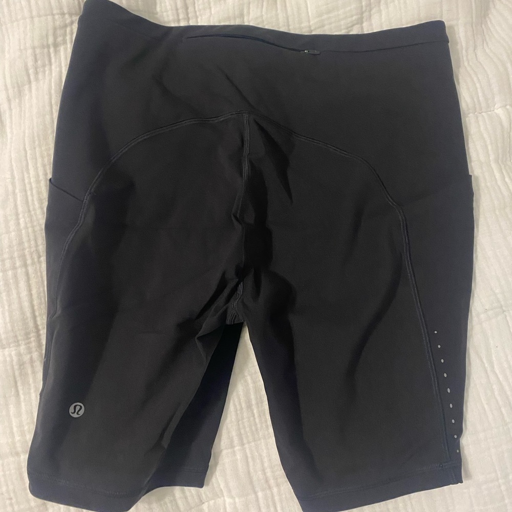 Lululemon 8” biker shorts size 10